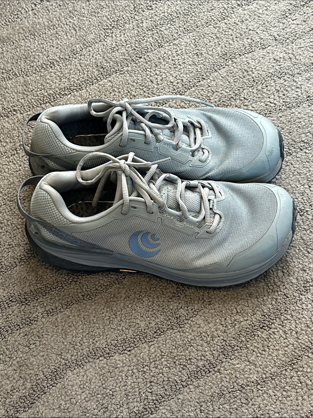 Topo Athletic Traverse Women's Shoes - Grey/Blue Size 9